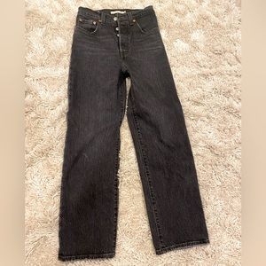 Ribcage Straight ankle jeans size 24